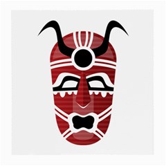 Africa Mask Face Hunter Jungle Devil Medium Glasses Cloth (2-side)