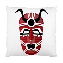 Africa Mask Face Hunter Jungle Devil Standard Cushion Case (two Sides) by Alisyart