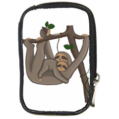 Cute Sloth Compact Camera Cases by Valentinaart