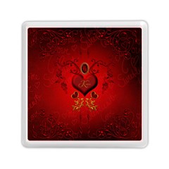 Wonderful Hearts, Kisses Memory Card Reader (square)  by FantasyWorld7