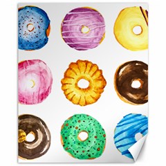 Donuts Canvas 11  X 14   by KuriSweets
