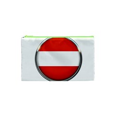 Austria Country Nation Flag Cosmetic Bag (xs) by Nexatart