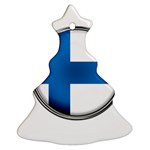 Finland Country Flag Countries Ornament (Christmas Tree)  Front