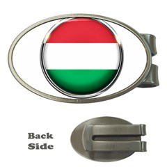 Hungary Flag Country Countries Money Clips (oval)  by Nexatart