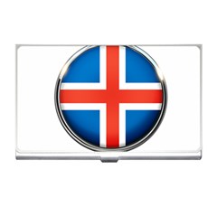 Iceland Flag Europe National Business Card Holders by Nexatart