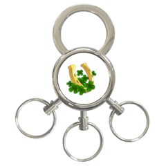  St  Patricks Day  3-ring Key Chains by Valentinaart