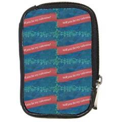 Valentine Day Pattern Compact Camera Cases by dflcprints