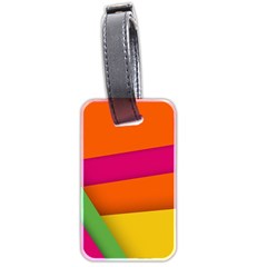 Background Abstract Luggage Tags (two Sides) by Nexatart