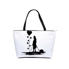 Sowing Love Concept Illustration Small Shoulder Handbags by dflcprints