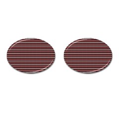 Indian Stripes Cufflinks (oval) by jumpercat