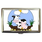 Friends Not Food - Cute Pig and Chicken Cigarette Money Cases