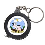 Friends Not Food - Cute Cow, Pig and Chicken Measuring Tape