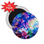 Background Art Abstract Watercolor 2.25  Magnets (10 pack) 