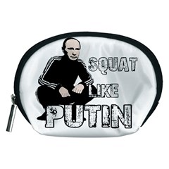 Squat Like Putin Accessory Pouches (medium)  by Valentinaart