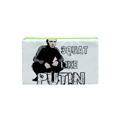 Squat Like Putin Cosmetic Bag (xs) by Valentinaart