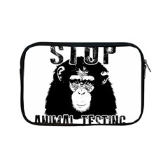 Stop Animal Testing - Chimpanzee  Apple Ipad Mini Zipper Cases by Valentinaart