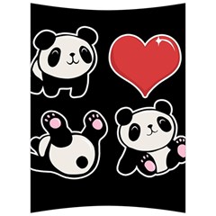 Panda Back Support Cushion by Valentinaart