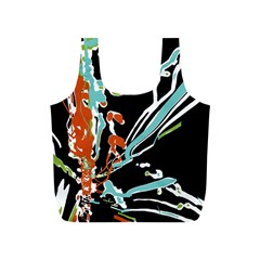 Multicolor Abstract Design Full Print Recycle Bags (s)  by dflcprints