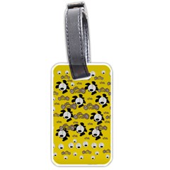 Bikers Out Singing In Spring Time Luggage Tags (one Side)  by pepitasart