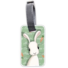 Easter Bunny  Luggage Tags (one Side)  by Valentinaart