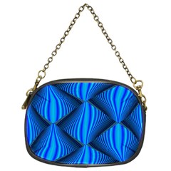 Abstract Waves Motion Psychedelic Chain Purses (one Side)  by Nexatart