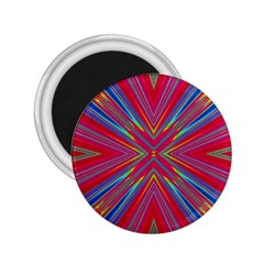Burst Radiate Glow Vivid Colorful 2 25  Magnets by Nexatart