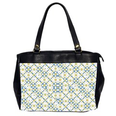 Vivid Check Geometric Pattern Office Handbags (2 Sides)  by dflcprints