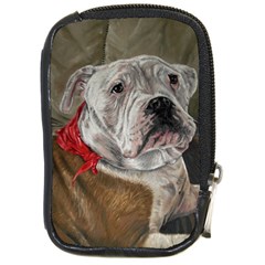 Dog Portrait Compact Camera Cases by redmaidenart