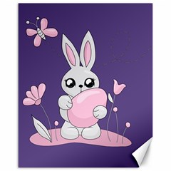 Easter Bunny  Canvas 16  X 20   by Valentinaart