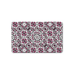Boho Bold Vibrant Ornate Pattern Magnet (name Card) by dflcprints