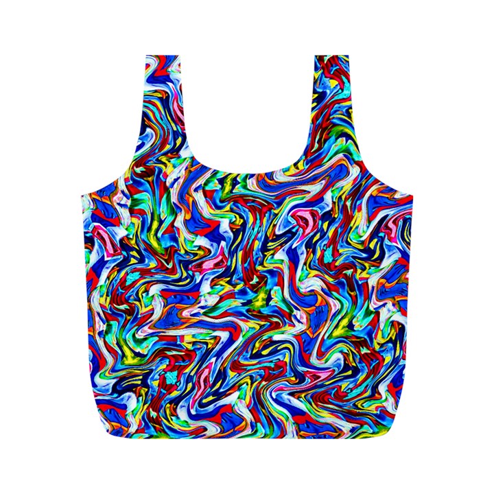 Pattern-10 Full Print Recycle Bags (M) 
