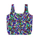 Pattern-10 Full Print Recycle Bags (M)  Back
