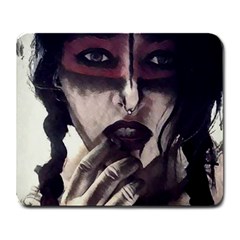 Femininely Badass Large Mousepads by sirenstore