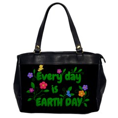 Earth Day Office Handbags by Valentinaart