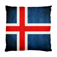 Iceland Flag Standard Cushion Case (one Side) by Valentinaart
