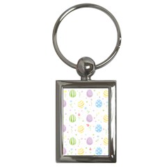 Easter Pattern Key Chains (rectangle)  by Valentinaart