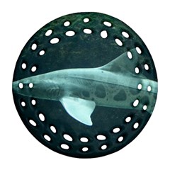 Leopard Shark Ornament (round Filigree) by trendistuff