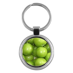 Apples 4 Key Chains (round)  by trendistuff