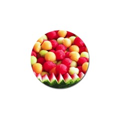 Melon Balls Golf Ball Marker (4 Pack) by trendistuff