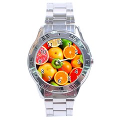 Mixed Fruit 1 Stainless Steel Analogue Watch by trendistuff