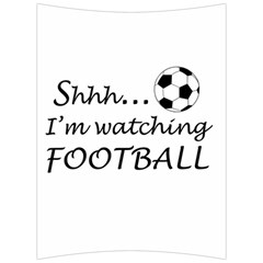 Football Fan  Back Support Cushion by Valentinaart