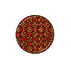 Colorful Ornate Pattern Design Hat Clip Ball Marker (10 Pack) by dflcprints