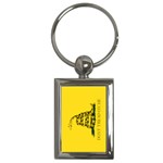 Gadsden Flag Don t tread on me Key Chains (Rectangle)  Front