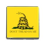 Gadsden Flag Don t tread on me Memory Card Reader (Square) Front