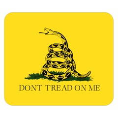 Gadsden Flag Don t Tread On Me Double Sided Flano Blanket (small) 