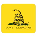Gadsden Flag Don t tread on me Double Sided Flano Blanket (Small)  50 x40  Blanket Front