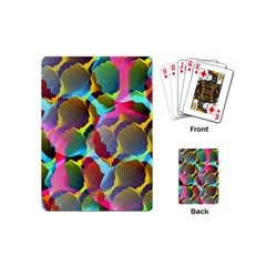 3d Pattern Mix Playing Cards (mini)  by Sapixe