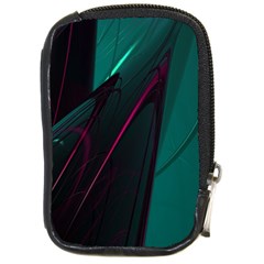 Abstract Green Purple Compact Camera Cases by Sapixe