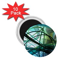 Abstract 1 75  Magnets (10 Pack)  by Sapixe