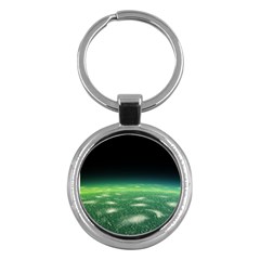 Alien Orbit Key Chains (round)  by Sapixe